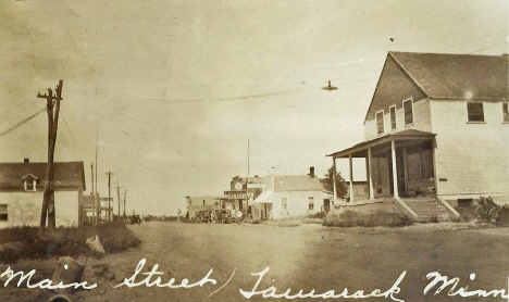 Main Street, Tamarack Minnesota, 1930