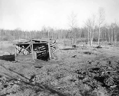 Site of Tofte and Erie Mining Company Taconite Development, Tofte Minnesota, 1953