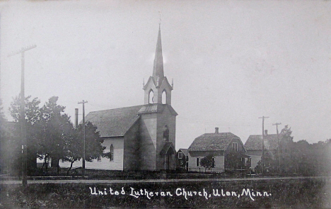 United Lutheran Church, Ulen Minnesota, 1910's