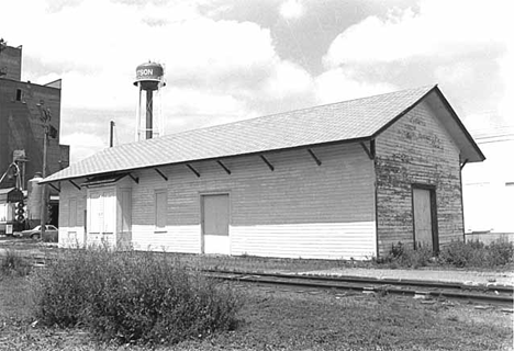 Watson depot, Watson Minnesota, 1983