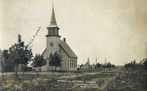 Norwegian Lutheran Church, Westbrook Minnesota, 1909