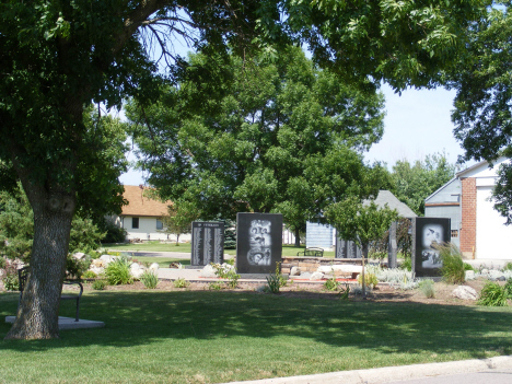 Veterans Memorial, Westbrook Minnesota, 2014
