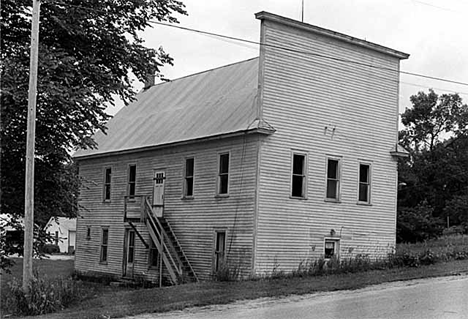 Village Hall, Whalan Minnesota, 1973