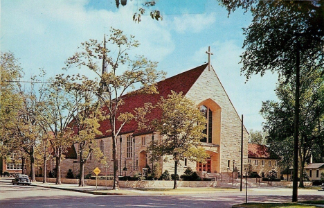 Cathedral of the Sacred Heart, Winona Minnesota, 1960's