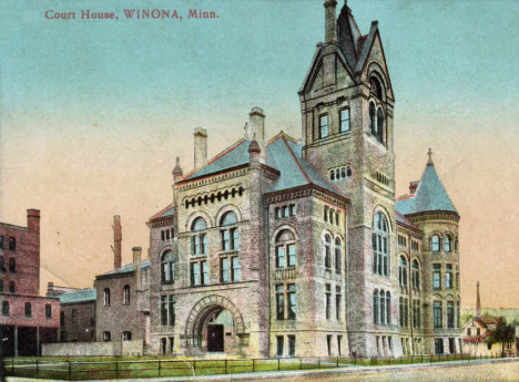 Court House, Winona Minnesota, 1910