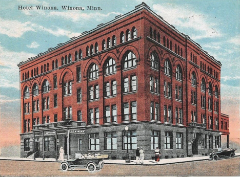 Hotel Winona, Winona Minnesota, 1923