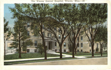 Winona General Hospital. Winona Minnesota, 1940's