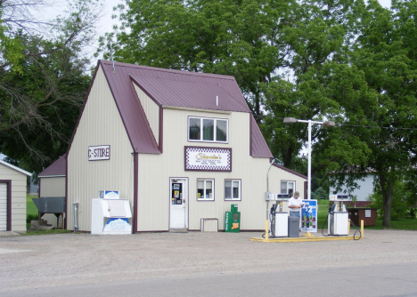 Gas station, Wood Lake Minnesota, 2011