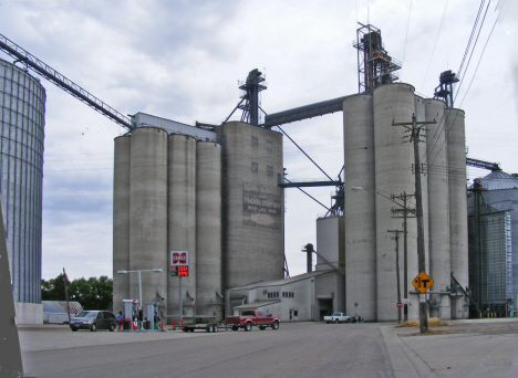Grain elevators, Wood Lake Minnesota, 2011