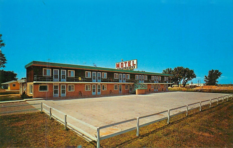Worthington Motel, Worthington Minnesota, 1964