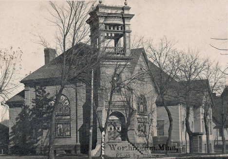 First Methodist Episcopal Church, Worthington Minnesota, 1908