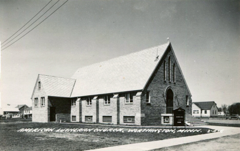 American Lutheran Church, Worthington Minnesota, 1950's