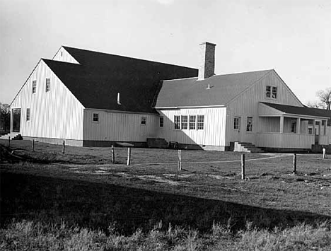 Community building at Ponemah Minnesota, 1941