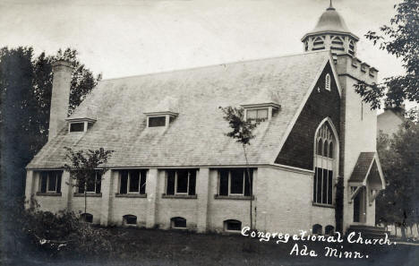 Congregational Church, Ada Minnesota, 1907