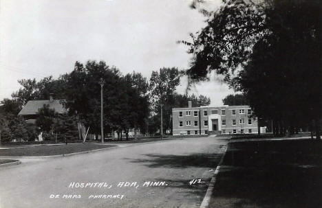 Hospital, Ada Minnesota, 1940's
