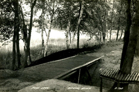 Pine Lake, Aitkin Minnesota, 1940's