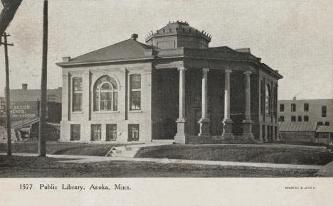 Public Library, Anoka Minnesota, 1907