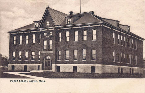 Public School, Argyle Minnesota, 1911