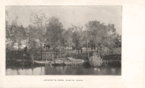 Lafayette Park, Austin Minnesota, 1905