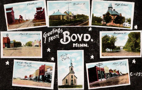 Multiple views, Boyd Minnesota, 1909