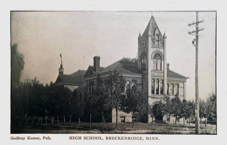 High School, Breckenridge Minnesota, 1907