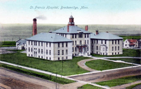 St. Francis Hospital, Breckenridge Minnesota, 1908