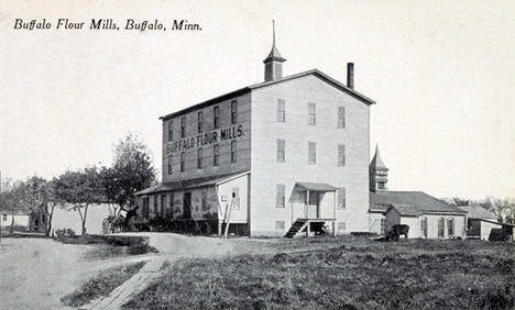 Buffalo Flour Mills, Buffalo Minnesota, 1910