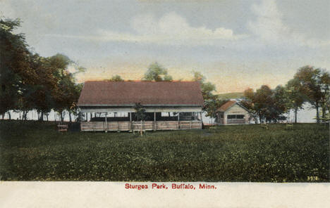 Sturges Park, Buffalo Minnesota, 1907