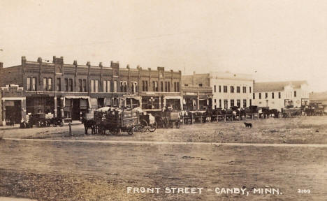 Front Street, Canby Minnesota, 1910's