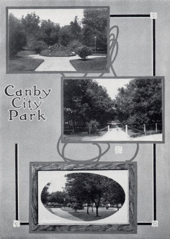 City Park, Canby Minnesota, 1914