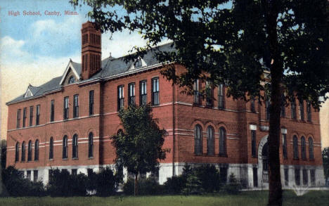 High School, Canby Minnesota, 1916