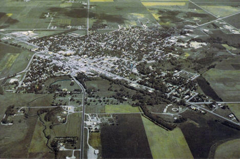 Aerial view, Canby Minnesota, 1980's