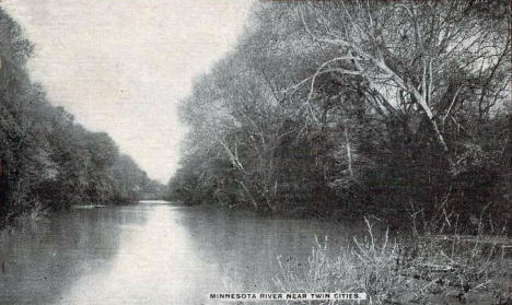 Minnesota River, Carver Minnesota, 1909