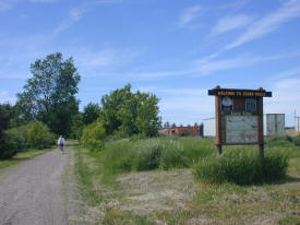 Luce Line Trail in Cedar Mills Minnesota