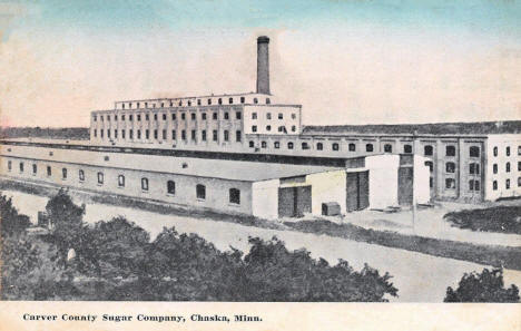 Carver County Sugar Company, Chaska Minnesota, 1914