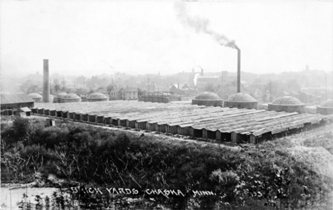 Brick Yards, Chaska Minnesota, 1923