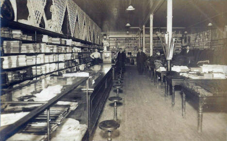 Store interior, Clarkfield Minnesota, 1911