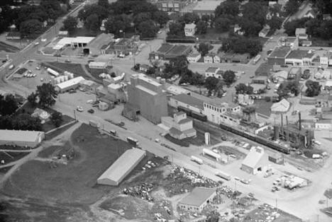 Aerial view, Clarksfield Minnesota, 1962