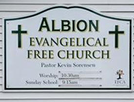Albion Evangelical Free Church, Cokato Minnesota