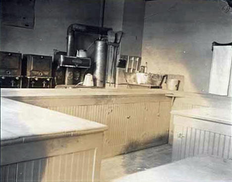 School kitchen, Cokato High School, Cokato Minnesota, 1911