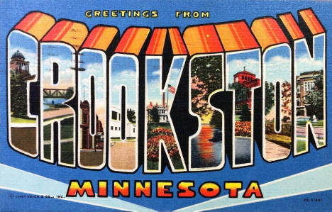 Greetings from Crookston, 1947
