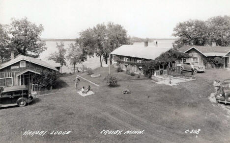 Hickory Lodge, Crosby Minnesota, 1930's