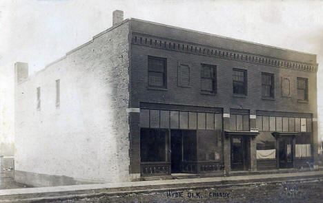Hyde Block, Crosby Minnesota, 1910's