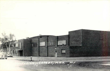 Auditorium, Crosby Minnesota, 1940's