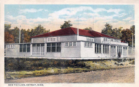 New Pavilion, Detroit Minnesota, 1917