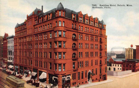 The Spalding Hotel, Duluth Minnesota, 1911