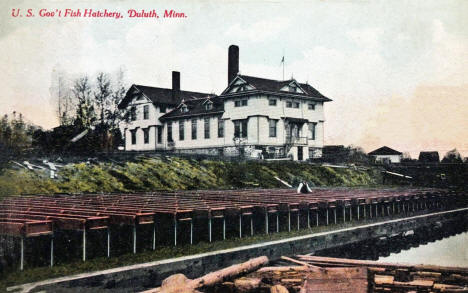 US Government Fish Hatchery, Duluth Minnesota, 1911