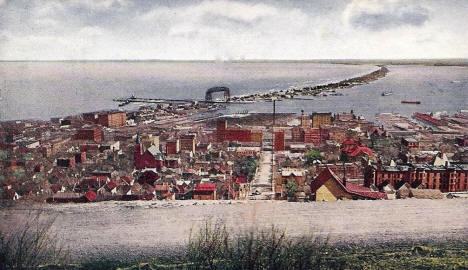 Duluth from Boulevard Drive, 1907