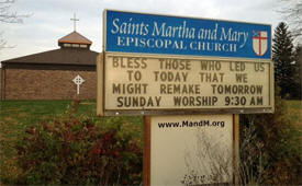 Saints Martha and Mary Episcopal Church, Eagan Minnesota