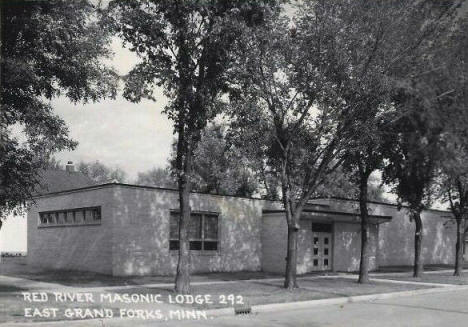 Red River Masonic Lodge, East Grand Forks Minnesota, 1950's